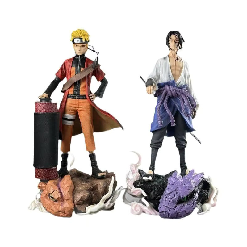 Naruto Anime Figur Naruto Sasuke, Modell PVC-Statue, 28cm - Bild 5