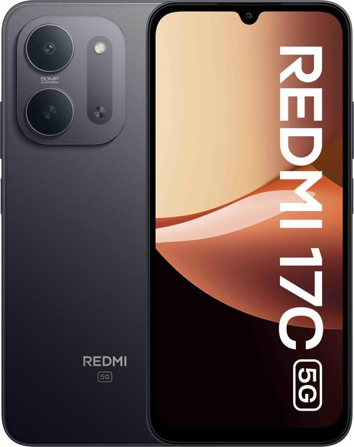 Xiaomi Redmi 17C 5G Smartphone Black mit 128 GB Speicher und 4 GB RAM - Bild 1