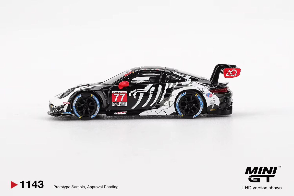 MINIGT Porsche 911 GT3 R, Auto-Legierungsspielzeug, 1:64, Metall, ab 14 Jahren - Bild 2