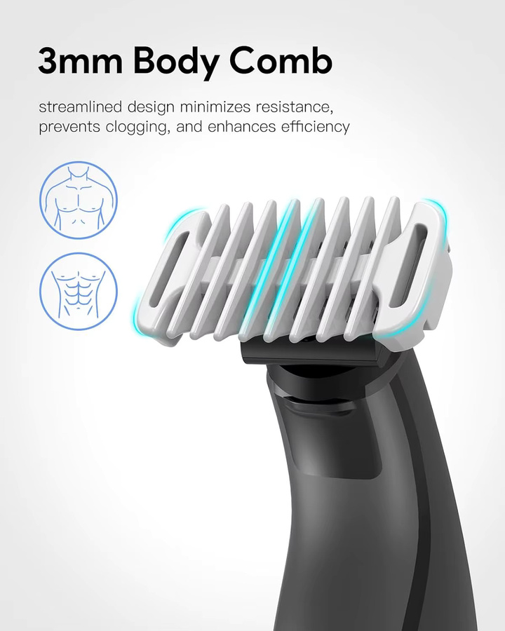 Philips Hautschutz & Körperkamm für Hybrid-Elektrorasierer, Unisex - Bild 2