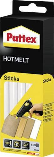 Pattex Hotmelt Heißklebesticks Transparent, 10 Stück, Durchmesser: 11 mm, Länge: 200 mm - Bild 1