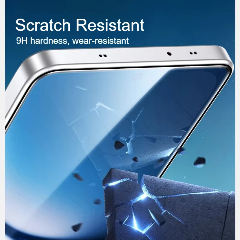 2 Stück Displayschutzfolie für Xiaomi Redmi Turbo 4 Pro und Redmi Turbo 4, transparente gehärtete Glasfolie mit staubfreier Glaskabine - Bild 3