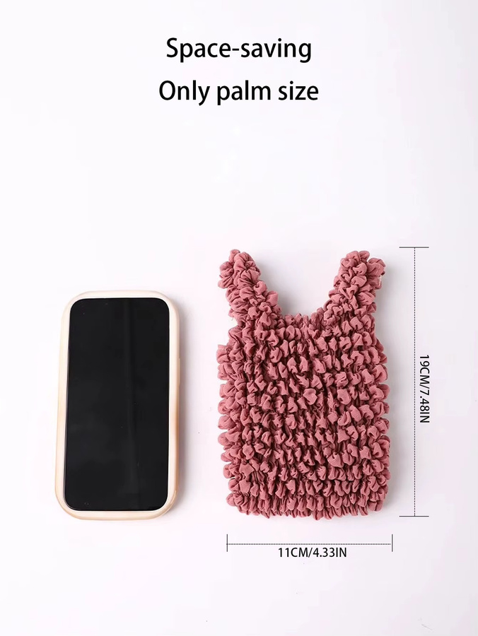 2 Stück qiusmile Magische Stretch-Taschen, elastische und faltenfreie Multifunktions-Einkaufstaschen in Schwarz - Bild 3