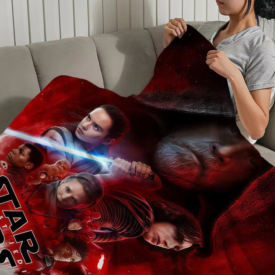 S-STAR Star Wars Decke, weiche Überwurfdecke für Bett, Sofa und Picknick, Mehrfarbig - Bild 6