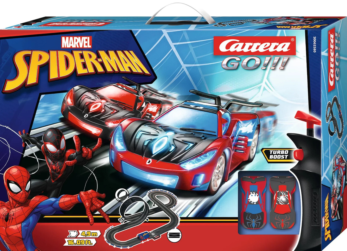 Carrera Spider-Man Racing Rennbahn Start-Set ab 6 Jahren - Bild 1