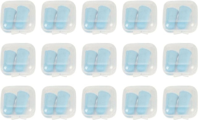 GoolRC Ohrstöpsel aus Schaumstoff, 15 Paar, Weiß, Unisex - Bild 1