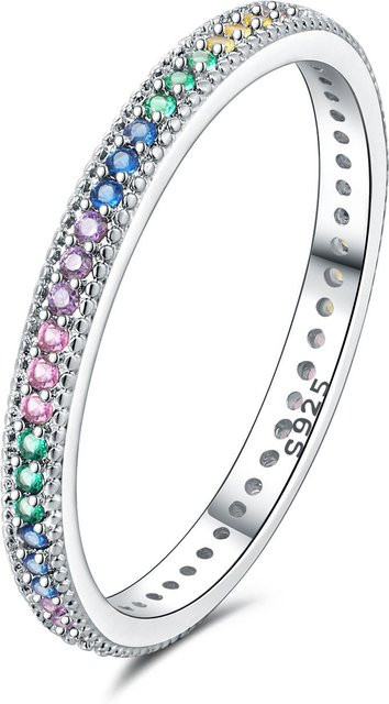 Orstarry Silberring 925 Silber, Zirkonia, Damen - Bild 1