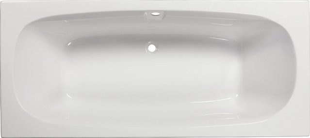 Sanoacryl Körperform-Badewanne Marbela von Sanotechnik in Weiß, Länge: 180 cm - Bild 1
