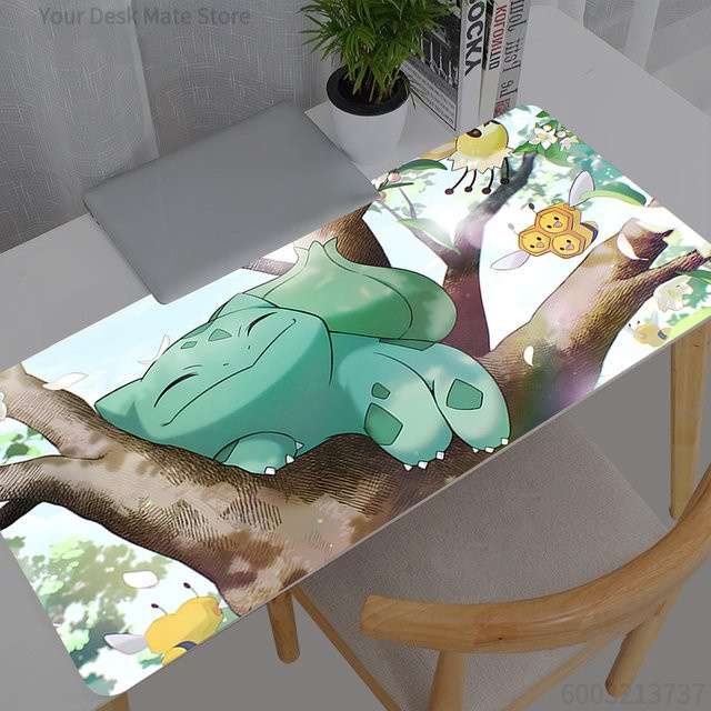 Potdemiel Gaming Mauspad Pokemon Pikachu XXL Schreibtischunterlage Multicolour - Bild 1