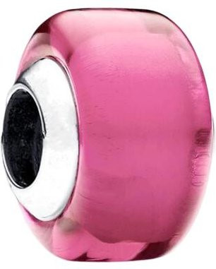 Miniso Anhängerperle, Murano-Glas, pink, Kupfer, Damen - Bild 1