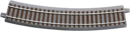 Roco geoLINE Gebogenes Gleis, 6-teiliges Set, H0, Grau - Bild 1