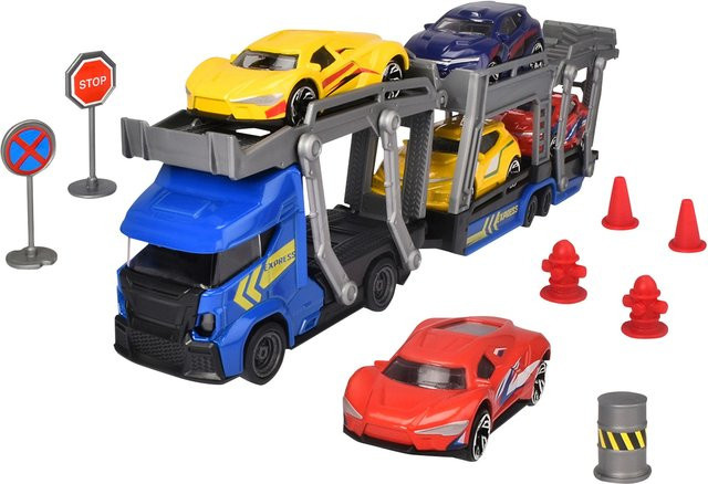 Dickie Toys Auto-Transporter Set, Fahrzeuge, ab 3 Jahre - Bild 1