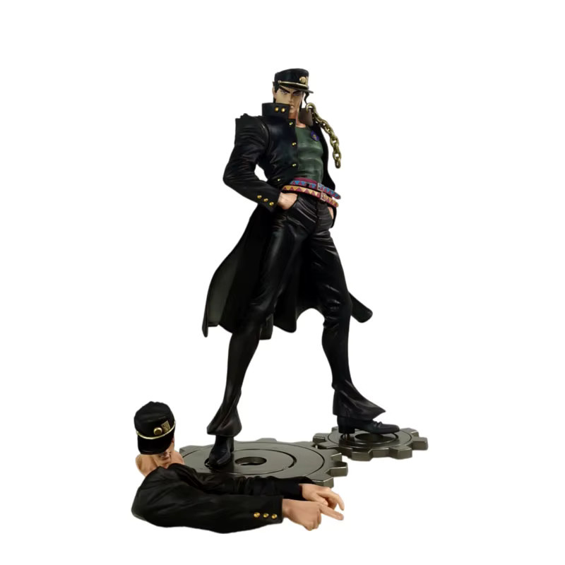 Bandai JoJos Bizarre Adventure Kujo Jotaro, Actionfigur, mit austauschbarem Kopf - Bild 4