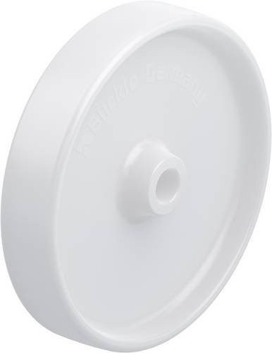 Blickle Kunststoff-Rad 5595 PO 250/25G in Weiß mit einem Durchmesser von 250 mm und einer Tragfähigkeit von 1000 kg - Bild 1