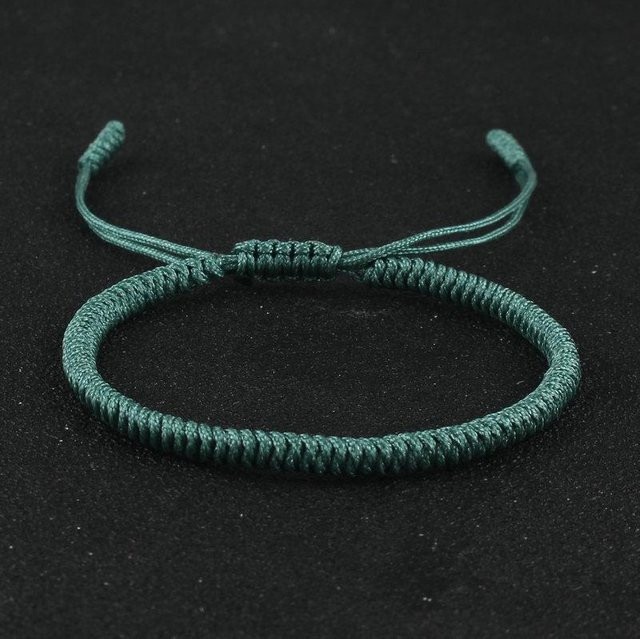 zjy8 Armband, Roter Faden, Geflochten, Unisex - Bild 1