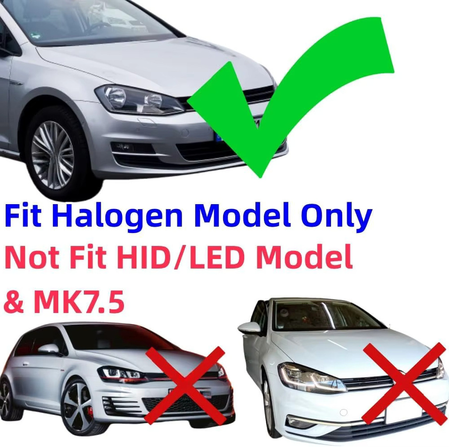 LED-Scheinwerfer Projektor-Frontlampen-Baugruppe für Volkswagen VW Golf VII Golf MK7 TSI TDI 2012–2017 - Bild 2