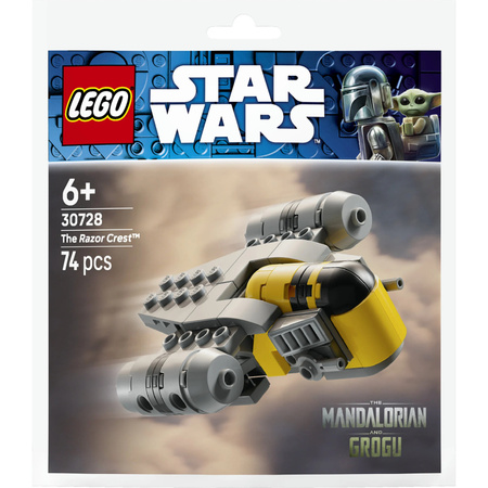 LEGO Star Wars The Razor Crest Mini-Modell aus The Mandalorian and Grogu Konstruktionsspielzeug