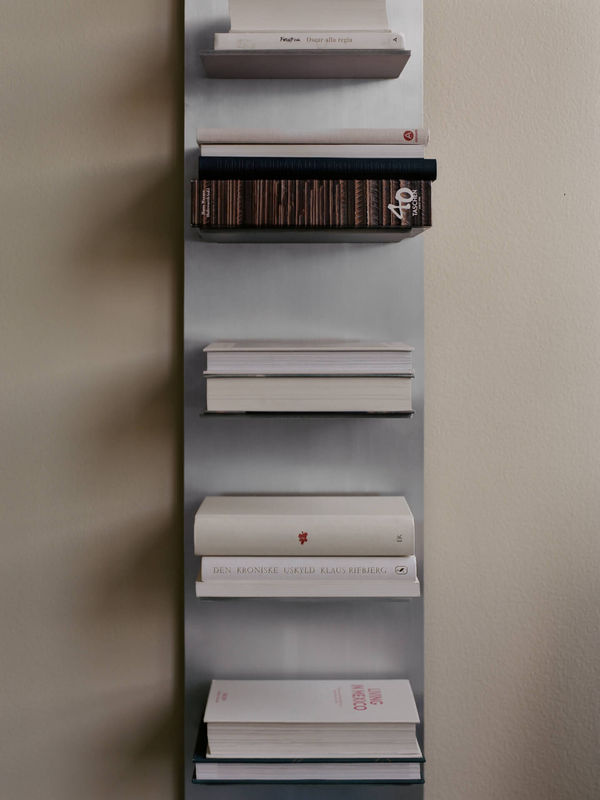 Ferm Living Lager Wandregal aus Aluminium in Silber gebürstet - Bild 3