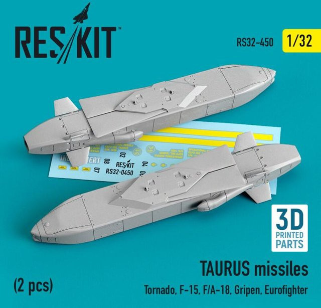 ResKit Models Taurus Missiles, 2-teiliges Set, 3D Printed - Bild 1