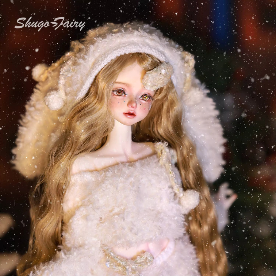 ShugaFairy Liano H Bjd Puppe, 1/4 Kopf, Harz Figur, Weiß - Bild 2