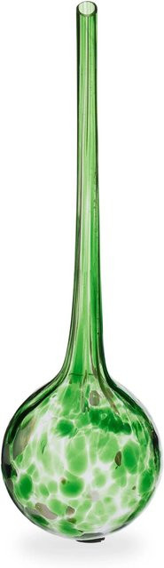 Relaxdays Bewässerungskugel aus Glas in Grün, 2er Set für Topfpflanzen und Balkonkästen, Höhe: 30 cm, Breite: 9 cm - Bild 1