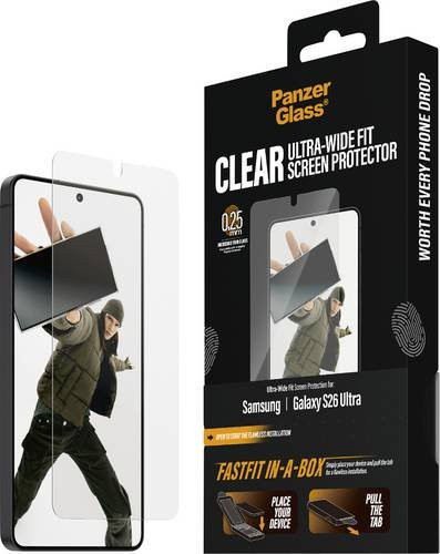 PanzerGlass Displayschutzglas für Samsung Galaxy S26 Ultra, transparent, 1 Stück - Bild 1