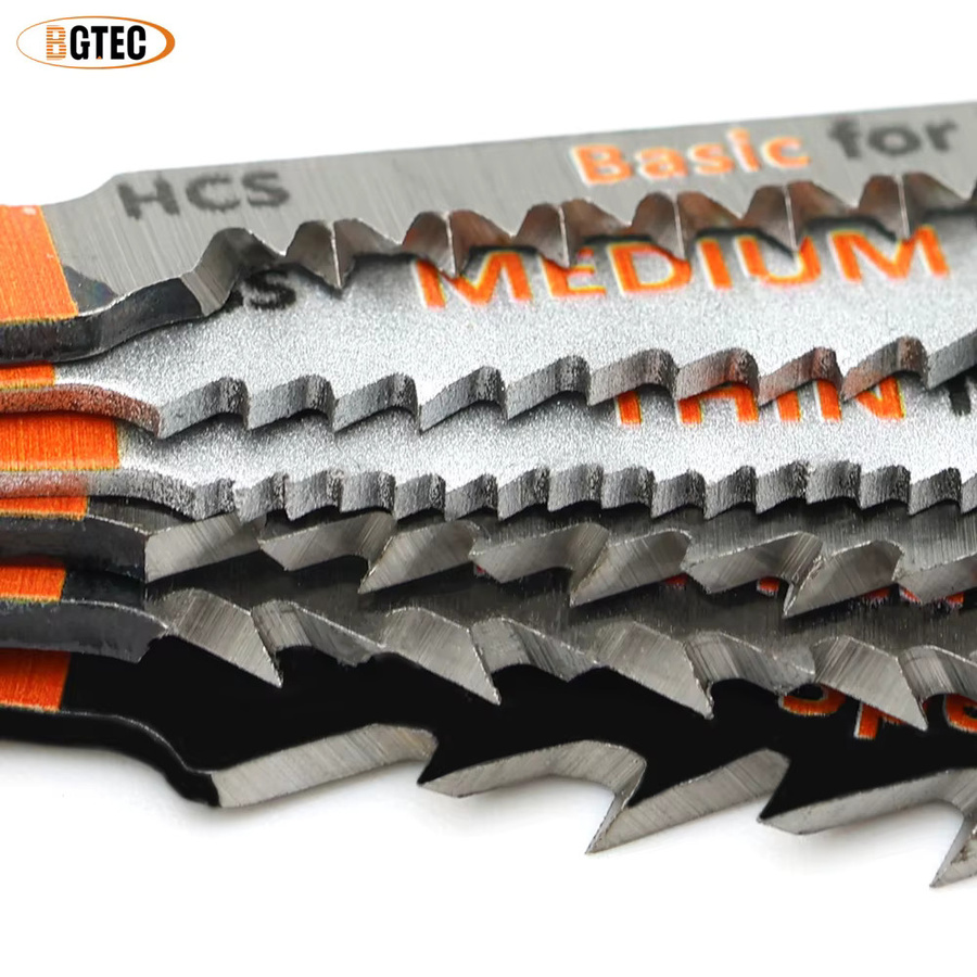 BGTEC Stichsägeblatt Set mit 50 Teilen aus HSS und HCS für Holz, Metall und Kunststoff inklusive Tragetasche - Bild 3