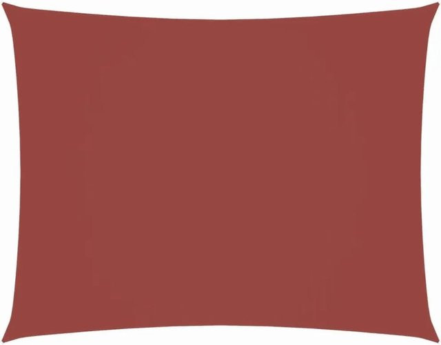 Furnicato Sonnensegel aus Oxford-Gewebe rechteckig in Terrakotta Rot, B x B: 200 x 300 cm - Bild 1