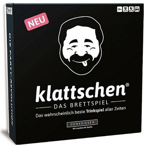 D&R Denkriesen klattschen Brettspiel Partyspiel Trinkspiel bis 16 Spieler - Bild 1