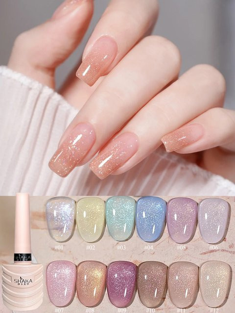 PSK Glitzer-Gel-Nagellack, schimmernd - Bild 1