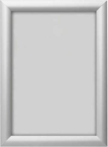 Deflecto Wand-Prospekthalter DIN A0 in Silber aus Aluminium mit 1 Fach - Bild 1