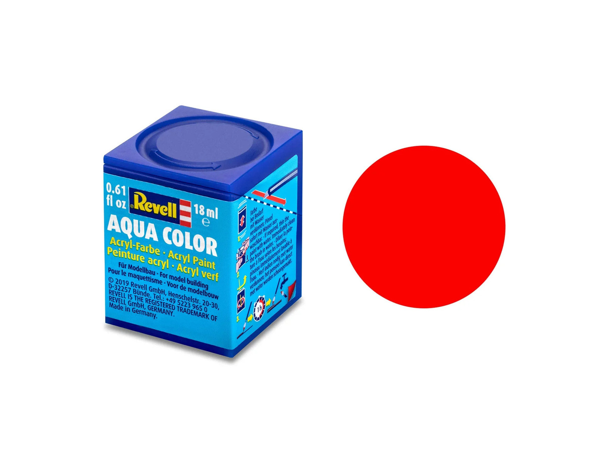 Revell Aqua-Farbe, Leucht-Orange, matt, 18ml - Bild 4