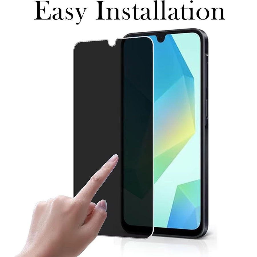 3 Stück Sichtschutzglas Displayschutzfolie für Samsung Galaxy A16 4G und 5G in Transparent - Bild 3