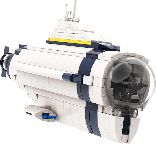 Gobricks Subnautica Cyclops U-Boot Bausteine Set ab 14 Jahren - Bild 1