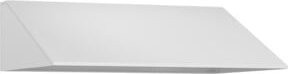 C+P Schrägdachaufsatz in Weiß, B/T/H: 75,0 x 23,0 x 50,0 cm - Bild 1