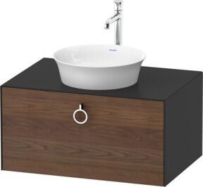 Duravit Waschtischunterschrank ohne Aufsatz White Tulip in Mattweiß B: 80 cm, H: 40,8 cm, T: 55 cm - Bild 1