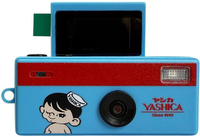 Yashica Funtastic Boy Adventure Kompaktkamera in Blau mit USB-C Anschluss - Bild 1