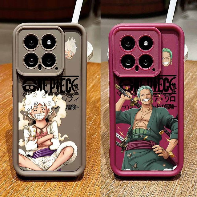 One Piece Luffy Handyhülle mit Augen-Ladder-Design für Xiaomi Mi, POCO und Redmi Modelle in Multicolour - Bild 1