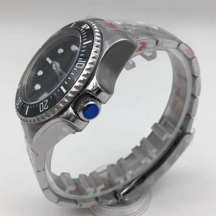 BLIGER Armbanduhr, Automatik, Edelstahl, 43 mm, Schwarz, Keramiklünette, Herren - Bild 2