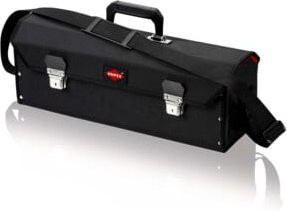 Knipex Universal Werkzeugtasche Traditionell unbestückt Schwarz-Rot B: 52,0 cm, H: 20,0 cm, T: 23,0 cm - Bild 2