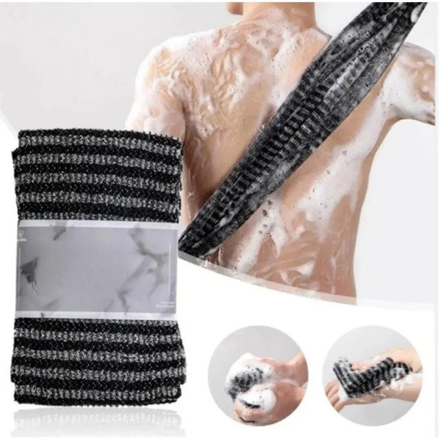 Love Home Garden Peeling-Nylonbürste für den Körper, Black Gray, Unisex - Bild 1
