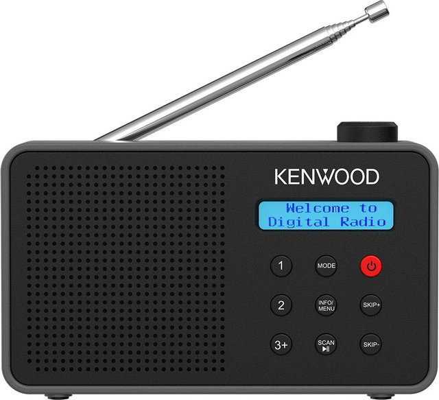 Kenwood CR-M25DAB-B DAB+ Kofferradio in Schwarz - Bild 2