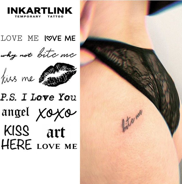 INKARTLINK Temporäres Kunst-Tattoo, wasserfest, semi-permanent - Bild 1