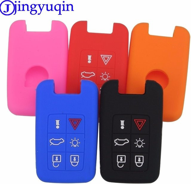 Jingyuqin Smart Remote Key Case Anhänger Abdeckung, Silikon, Unisex - Bild 1