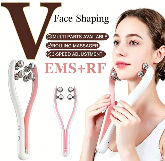 vilnason Gesichtsmassage-Roller Y-Form, Unisex - Bild 1