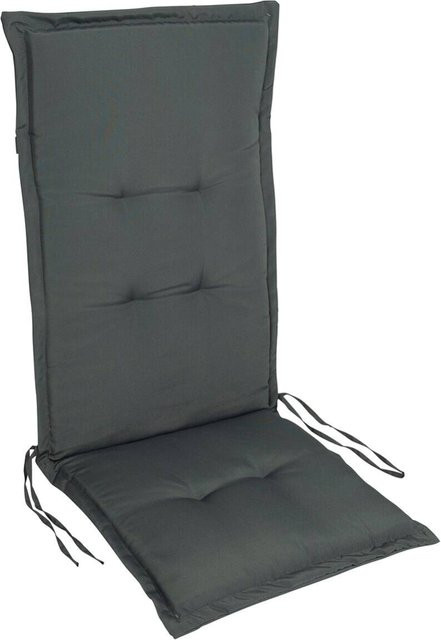 Acus collection Auflage Luisa anthrazit Polyester B/H/L: 47 x 3,5 x 115 cm - Bild 1