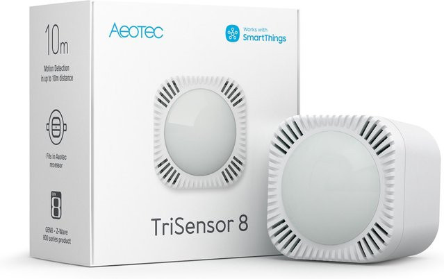 Aeotec TriSensor 8 Z-Wave 800er Serie ZWA045, Weiß - Bild 1