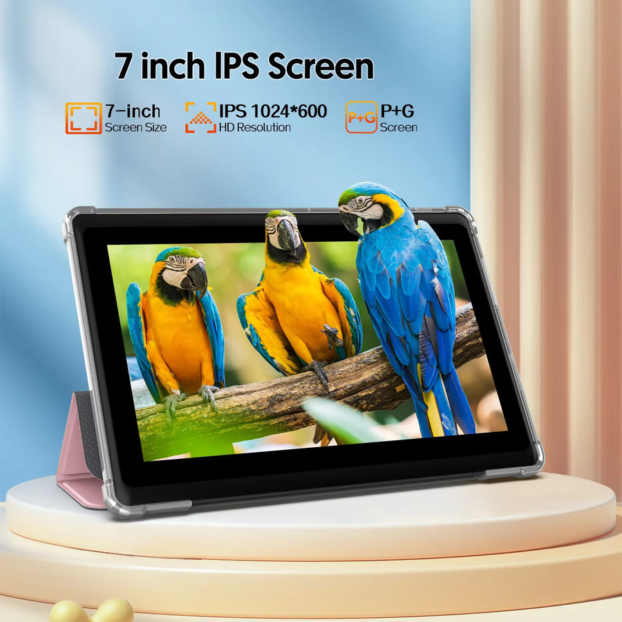 BAKEN 7-Zoll Android 13 Tablet mit 4 GB RAM, 32 GB Speicher, HD IPS-Display, WLAN und Bluetooth in Schwarz oder Blau - Bild 3