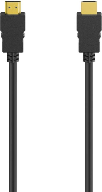 Hama HDMI-Kabel in Schwarz, Länge: 1,5 m - Bild 1