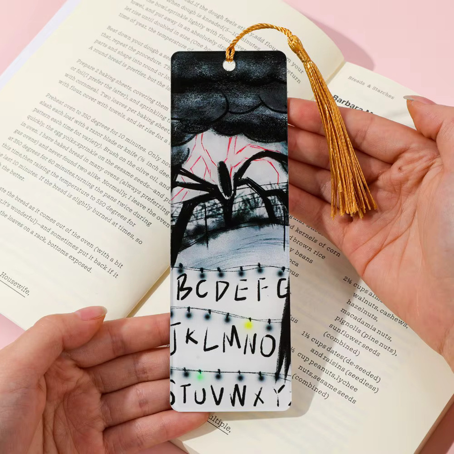Fremde Dinge Acryl Horror Lesezeichen aus Resin für Schüler und Lehrer - Bild 1